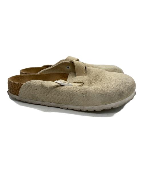 BIRKENSTOCK（ビルケンシュトック）BIRKENSTOCK (ビルケンシュトック) stussy (ステューシー) Boston BS ベージュ サイズ:26cmの古着・服飾アイテム