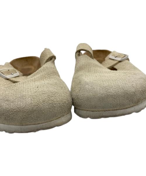 BIRKENSTOCK（ビルケンシュトック）BIRKENSTOCK (ビルケンシュトック) stussy (ステューシー) Boston BS ベージュ サイズ:26cmの古着・服飾アイテム