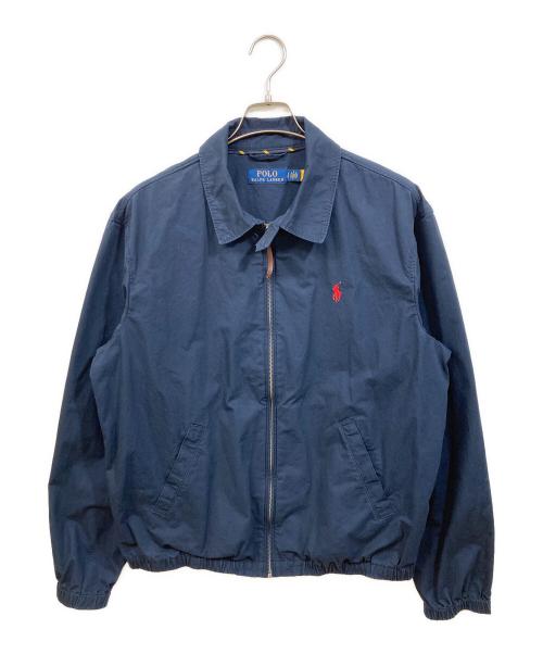 POLO RALPH LAUREN（ポロ・ラルフローレン）POLO RALPH LAUREN (ポロ・ラルフローレン) スイングトップ ネイビー サイズ:SIZE Lの古着・服飾アイテム