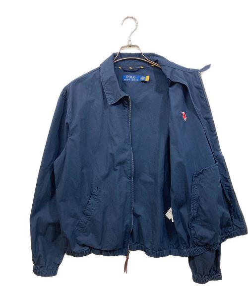 POLO RALPH LAUREN（ポロ・ラルフローレン）POLO RALPH LAUREN (ポロ・ラルフローレン) スイングトップ ネイビー サイズ:SIZE Lの古着・服飾アイテム