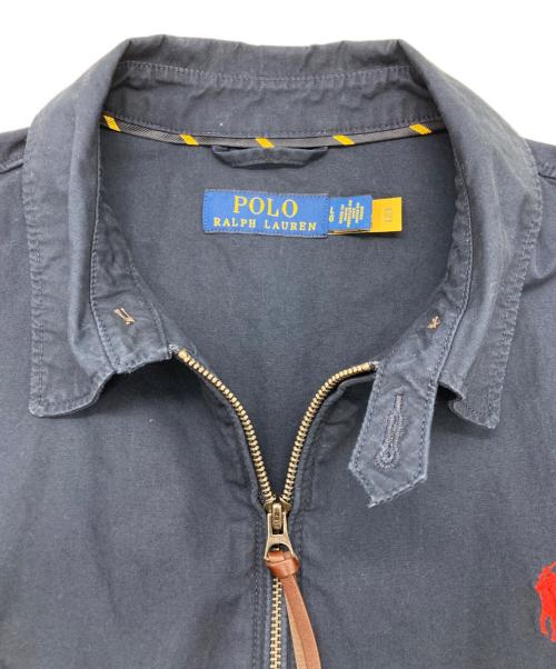 POLO RALPH LAUREN（ポロ・ラルフローレン）POLO RALPH LAUREN (ポロ・ラルフローレン) スイングトップ ネイビー サイズ:SIZE Lの古着・服飾アイテム