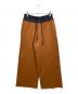MM6 Maison Margiela（エムエムシックスメゾンマルジェラ）の古着「スイッチングドロストパンツ」｜ブラウン