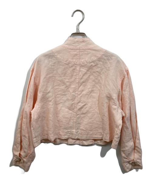 bulle de savon（ビュル デ サボン）bulle de savon (ビュル デ サボン) MF LINEN washer stand コート ライトピンク サイズ:Freeの古着・服飾アイテム