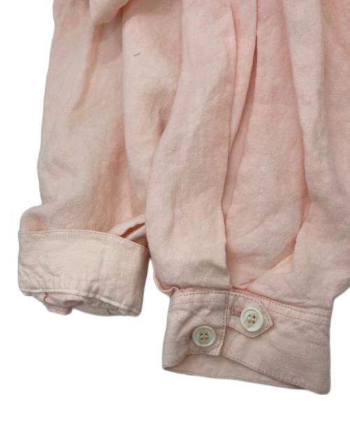 bulle de savon（ビュル デ サボン）bulle de savon (ビュル デ サボン) MF LINEN washer stand コート ライトピンク サイズ:Freeの古着・服飾アイテム