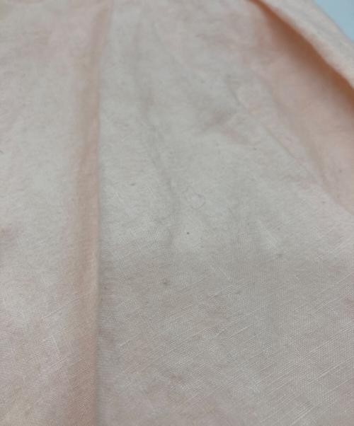bulle de savon（ビュル デ サボン）bulle de savon (ビュル デ サボン) MF LINEN washer stand コート ライトピンク サイズ:Freeの古着・服飾アイテム