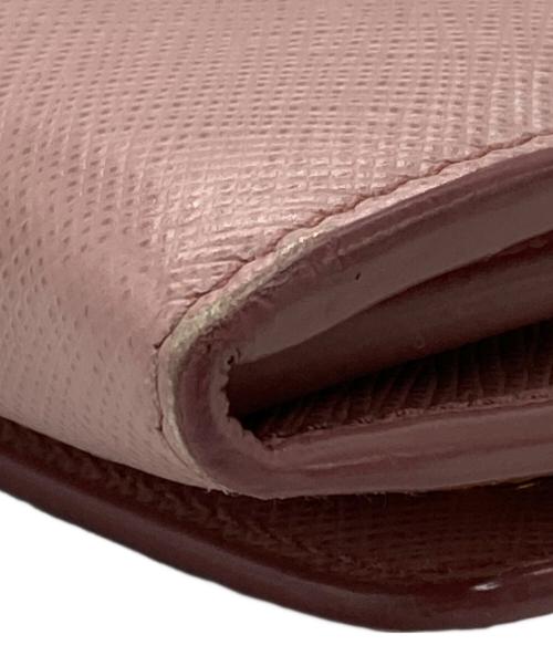 PRADA（プラダ）PRADA (プラダ) サフィアーノ長財布 ピンクの古着・服飾アイテム