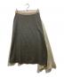 PRADA (プラダ) アシンメトリースカート グレー サイズ:40S：14000円