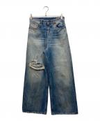 DIESELディーゼル）の古着「relaxed jeans 1996 d-sire 09l54」｜ブラック