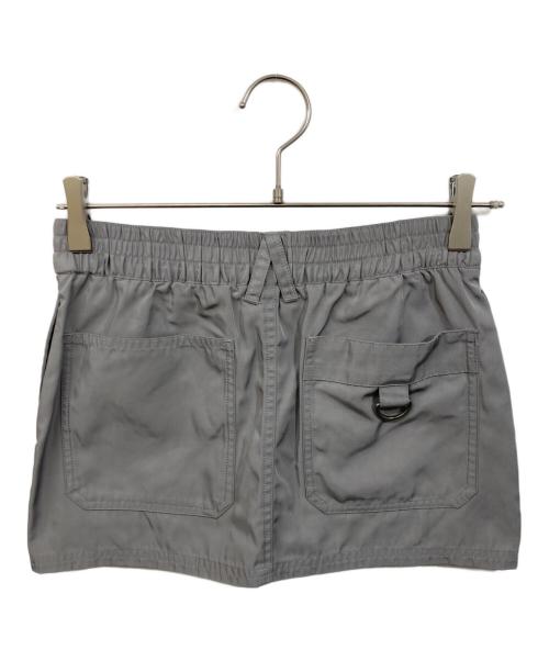 ANNA SUI（アナスイ）ANNA SUI (アナスイ) シャカ2ビッグポケットショートスカート グレー サイズ:	SIZE Mの古着・服飾アイテム