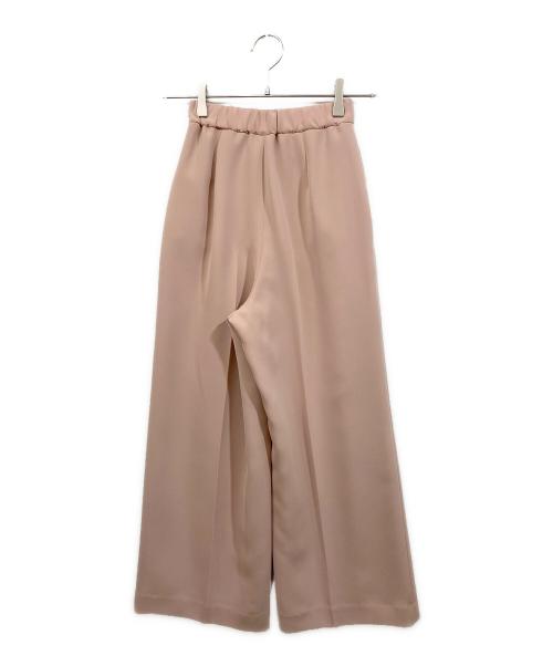 Aveniretoile（アベニールエトワール）Aveniretoile (アベニールエトワール) センタープレスツータックワイドパンツ ピンク サイズ:SIZE　30の古着・服飾アイテム