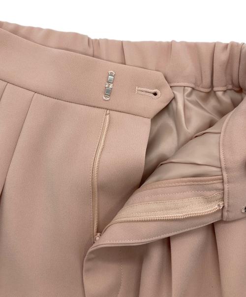 Aveniretoile（アベニールエトワール）Aveniretoile (アベニールエトワール) センタープレスツータックワイドパンツ ピンク サイズ:SIZE　30の古着・服飾アイテム