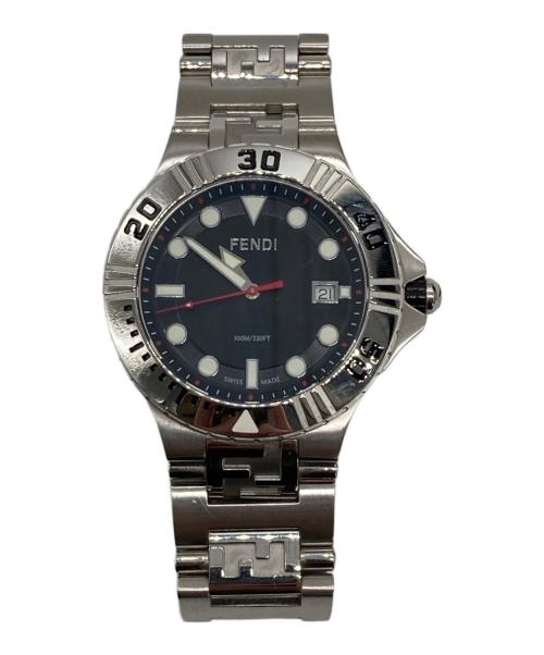 FENDI（フェンディ）FENDI (フェンディ) リストウォッチ シルバーの古着・服飾アイテム