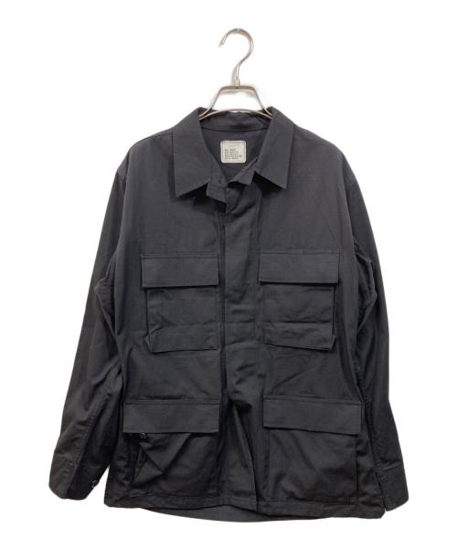 US ARMY（ユーエスアーミー）US ARMY (ユーエスアーミー) BDU JACKET ミリタリー フィールド ジャケット ブラック サイズ:SIZE Sの古着・服飾アイテム