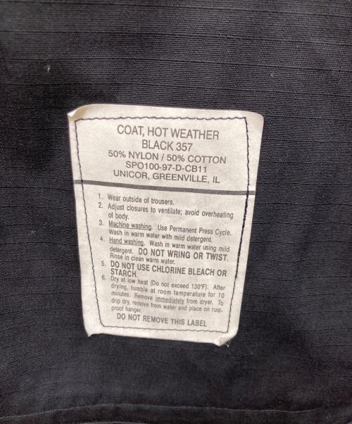 US ARMY（ユーエスアーミー）US ARMY (ユーエスアーミー) BDU JACKET ミリタリー フィールド ジャケット ブラック サイズ:SIZE Sの古着・服飾アイテム