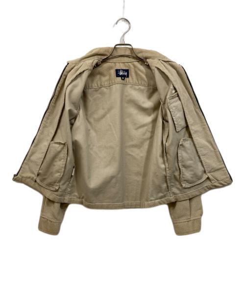 stussy（ステューシー）stussy (ステューシー) オールドコーデュロイジャケット ベージュ サイズ:Sの古着・服飾アイテム