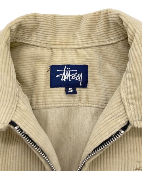 stussy（ステューシー）stussy (ステューシー) オールドコーデュロイジャケット ベージュ サイズ:Sの古着・服飾アイテム