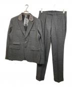 AVEC CES FRERES BY ART COMES FIRSTアヴェック セ フレール アート カムズ ファースト）の古着「セットアップ」｜グレー