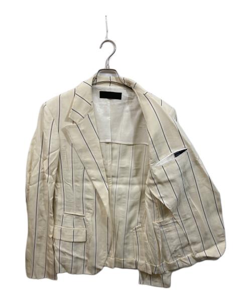HAIDER ACKERMANN（ハイダーアッカーマン）HAIDER ACKERMANN (ハイダーアッカーマン) ジャケット アイボリー サイズ:	SIZE 48の古着・服飾アイテム