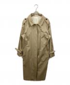 CASA FLINEカーサフライン）の古着「モーターサイクルロングコート」｜ベージュ