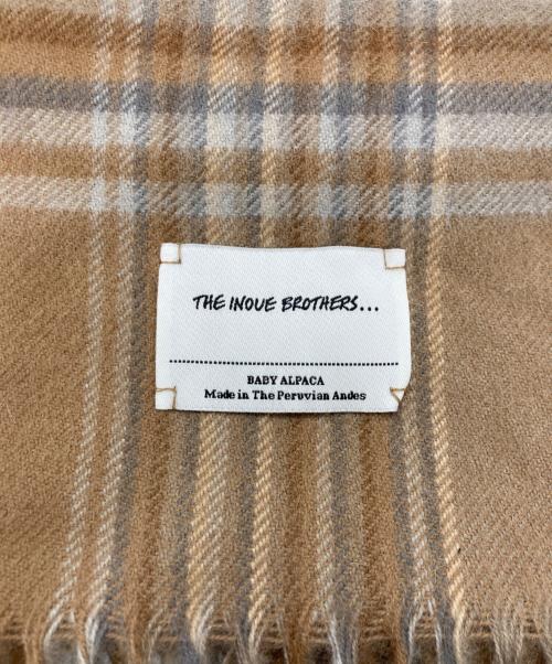 THE INOUE BROTHERS（イノウエブラザーズ）THE INOUE BROTHERS (イノウエブラザーズ) アルパカマフラー ベージュの古着・服飾アイテム