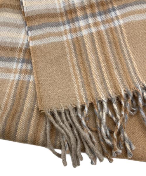 THE INOUE BROTHERS（イノウエブラザーズ）THE INOUE BROTHERS (イノウエブラザーズ) アルパカマフラー ベージュの古着・服飾アイテム