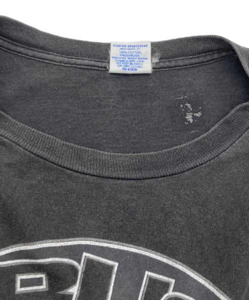 STARTER（スターター）STARTER (スターター) プリントTシャツ ブラック サイズ:Lの古着・服飾アイテム
