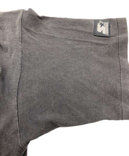 STARTER（スターター）STARTER (スターター) プリントTシャツ ブラック サイズ:Lの古着・服飾アイテム