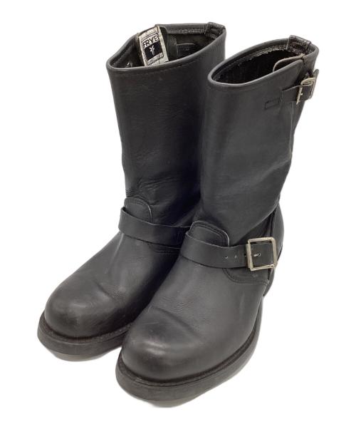 FRYE（フライ）FRYE (フライ) エンジニアブーツ ブラック サイズ:8の古着・服飾アイテム