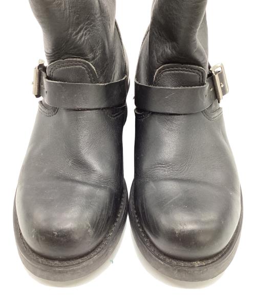 FRYE（フライ）FRYE (フライ) エンジニアブーツ ブラック サイズ:8の古着・服飾アイテム