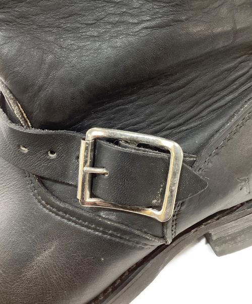 FRYE（フライ）FRYE (フライ) エンジニアブーツ ブラック サイズ:8の古着・服飾アイテム