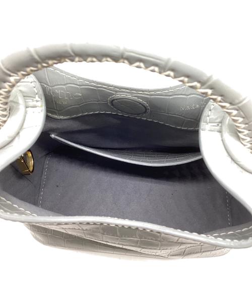 elleme（エレメ）elleme (エレメ) 2WAY型押しバッグ スカイブルーの古着・服飾アイテム