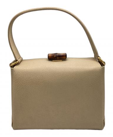 中古・古着通販】GUCCI (グッチ) バンブーターンロックレザー