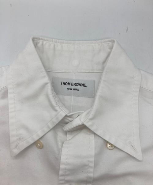 Thom Browne（トムブラウン）Thom Browne (トムブラウン) ボタンダウンシャツ ホワイト サイズ:	SIZE 1の古着・服飾アイテム