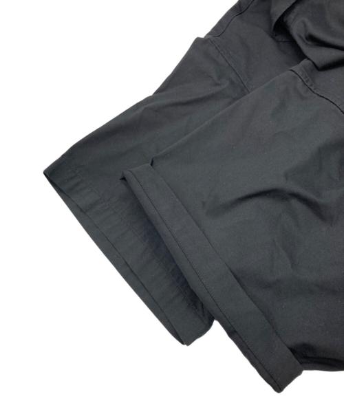 Graphpaper（グラフペーパー）Graphpaper (グラフペーパー) Solotex Twill S/S Oversized Box Shirt ブラック サイズ:SIZE O/Sの古着・服飾アイテム