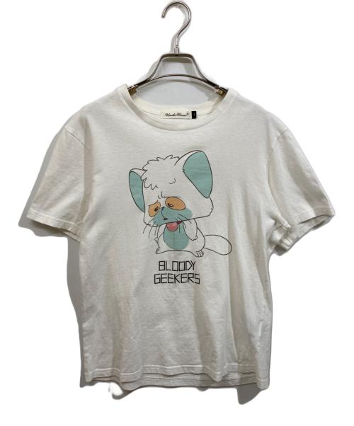 UNDERCOVER（アンダーカバー）UNDERCOVER (アンダーカバー) プリントTシャツ ホワイト サイズ:	SIZE 1の古着・服飾アイテム