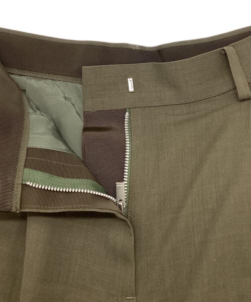 sacai（サカイ）sacai (サカイ) Suiting Skirt ブラウン サイズ:3の古着・服飾アイテム