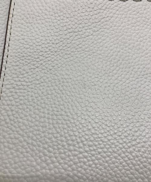 TORY BURCH（トリーバーチ）TORY BURCH (トリーバーチ) マックグロースモールバケットバッグ ホワイトの古着・服飾アイテム