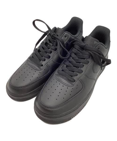 NIKE（ナイキ）NIKE (ナイキ) AIR FORCE1 LOW ブラック サイズ:27cmの古着・服飾アイテム