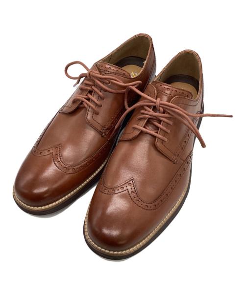 COLE HAAN（コールハーン）COLE HAAN (コールハーン) ショートウィング ブラウン サイズ:9Mの古着・服飾アイテム