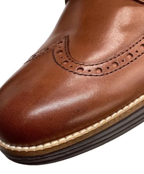 COLE HAAN（コールハーン）COLE HAAN (コールハーン) ショートウィング ブラウン サイズ:9Mの古着・服飾アイテム