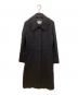 MaxMara（マックスマーラ）の古着「カシミヤ混ウールコート」｜ブラック