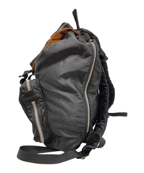 PORTER（ポーター）PORTER (ポーター) TANKER BACKPACK ブラックの古着・服飾アイテム