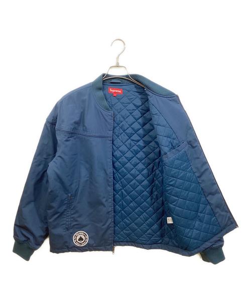 SUPREME（シュプリーム）SUPREME (シュプリーム) THRASHER (スラッシャー) Thrasher Poplin Crew Jacket ネイビー サイズ:Lの古着・服飾アイテム