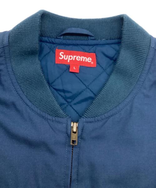 SUPREME（シュプリーム）SUPREME (シュプリーム) THRASHER (スラッシャー) Thrasher Poplin Crew Jacket ネイビー サイズ:Lの古着・服飾アイテム