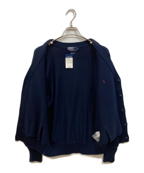 POLO RALPH LAUREN（ポロ・ラルフローレン）POLO RALPH LAUREN (ポロ・ラルフローレン) カーディガン ネイビー サイズ:	SIZE LLの古着・服飾アイテム