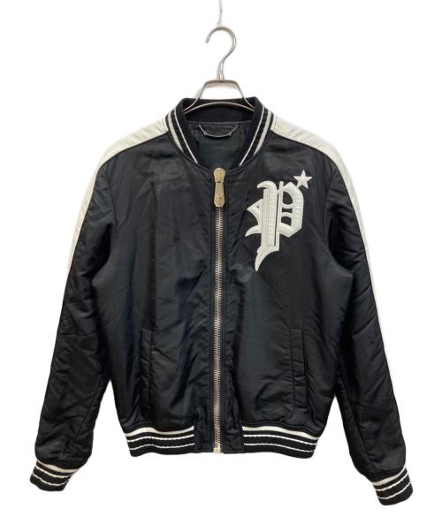 PHILIPP PLEIN HOMME（フィリップレインオム）PHILIPP PLEIN HOMME (フィリップレインオム) ジャケット ブラック サイズ:XLの古着・服飾アイテム