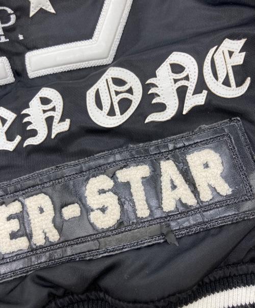 PHILIPP PLEIN HOMME（フィリップレインオム）PHILIPP PLEIN HOMME (フィリップレインオム) ジャケット ブラック サイズ:XLの古着・服飾アイテム
