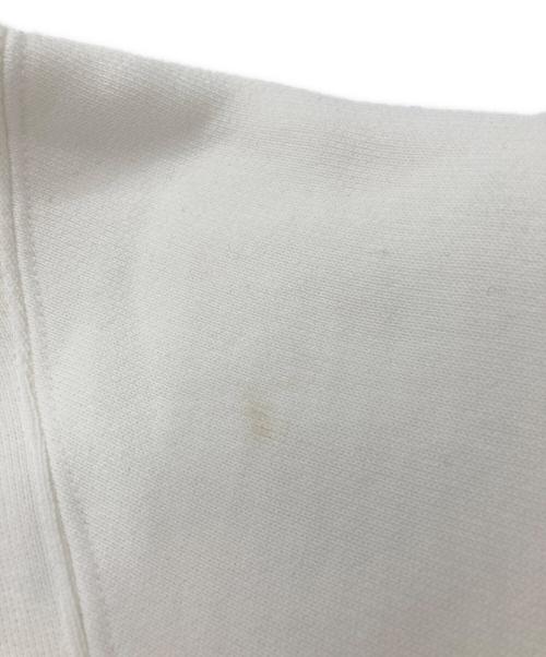 AMI Alexandre Mattiussi（アミアレクサンドルマテュッシ）AMI Alexandre Mattiussi (アミアレクサンドルマテュッシ) ロゴフーディー ホワイト サイズ:XXSの古着・服飾アイテム