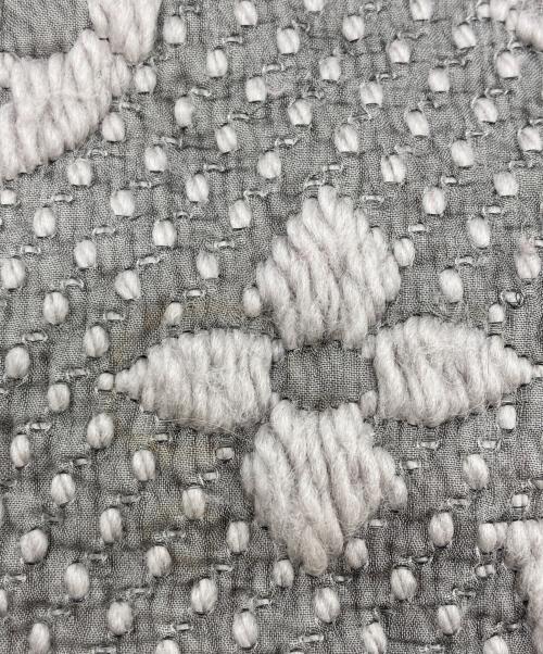 LOUIS VUITTON（ルイ ヴィトン）LOUIS VUITTON (ルイ ヴィトン) エシャルプ ロゴマニア マフラー グレーの古着・服飾アイテム