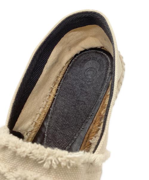 CHANEL（シャネル）CHANEL (シャネル) エスパドリーユ アイボリー サイズ:37の古着・服飾アイテム